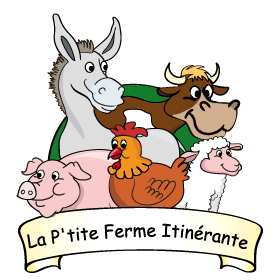 Logo de la p'tite ferme itinérante